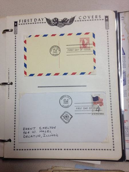 First Day Cover Album Full