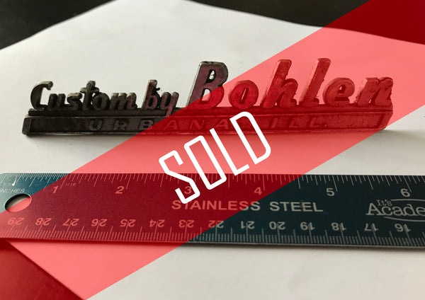 Dealer Vehicle Emblem Tag