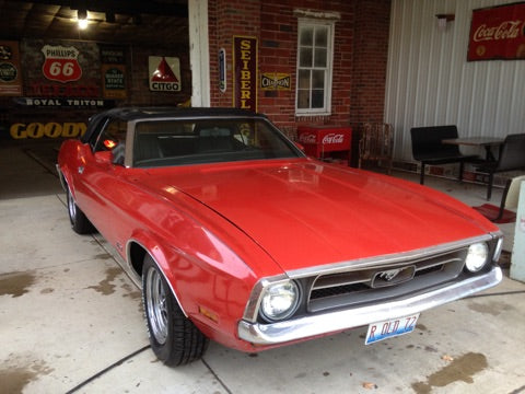 1972 Mustang Convertible - Sold